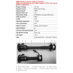 New Miniature Centrifugal Nozzle 3808 12S 48V Brushless Motor Centrifugal Nozzle DIY Agricultural Spray Drone Spray Sys System